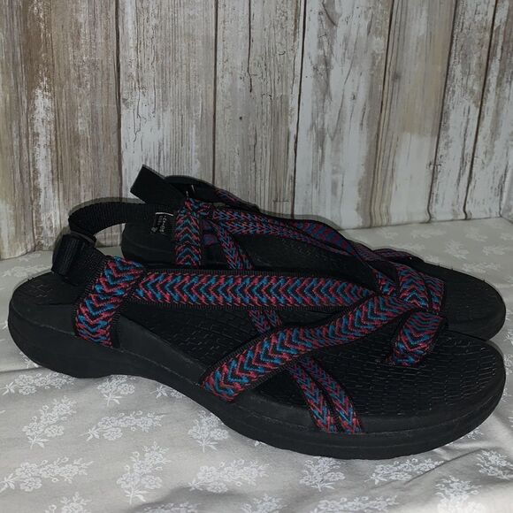 AIRWALK AZTEC STRAPY SANDALS SIZE 7 - Picture 7 of 15